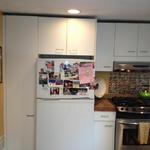 This is the start to a kitchen cabinet re-facing project